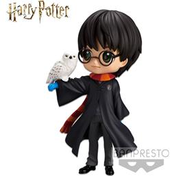 Harry Potter with Hedwig Ver. A Q Posket Mini Figure 14 cm