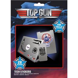 Top GunTop Gun Tech Stickers 28 Klistermærker