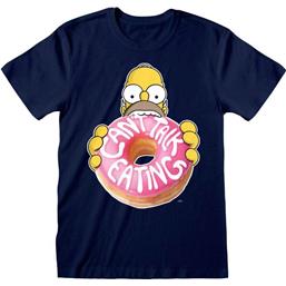 Homer Donut - Cant Talk - Eating T-Shirt