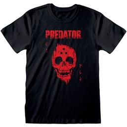 Predator Red Distressed Skull T-Shirt