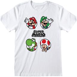 Super Mario Circles T-Shirt