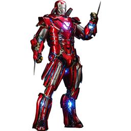 Iron ManSilver Centurion (Armor Suit Up Version) Movie Masterpiece Action Figure 1/6 32 cm