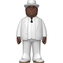 Notorious B.I.GBiggie Smalls White Suit Vinyl Gold Figure 30 cm