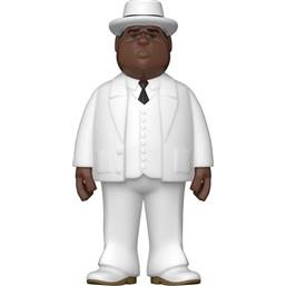 Notorious B.I.GBiggie Smalls White Suit Vinyl Gold Figure 13 cm