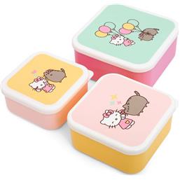 Pusheen and Hello Kitty Snack Box Set