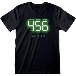 Squid GameDigital Text 456 T-Shirt 