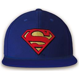 Superman Logo Snapback Cap