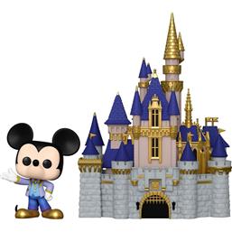 Disney: Mickey with Castle POP! Town Vinyl Figur