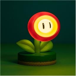 Super Mario Bros.: Fire Flower Icons Lampe