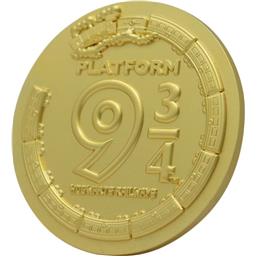 Harry PotterPlatform 9 3/4 Limited Edition Medallion (gold plated)