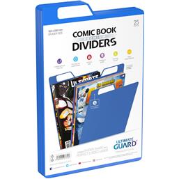 Diverse: Ultimate Guard Premium Comic Book Dividers blue (blå) 25 styk