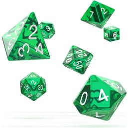 Dice RPG Set Translucent - Green (7)