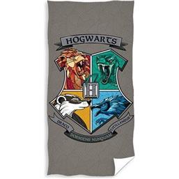 Harry Potter: Hogwarts Maskot Badehåndklæde 70x140 cm