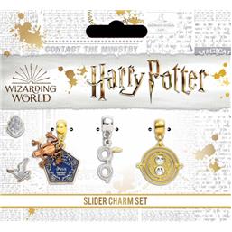 Harry Potter: Harry Potter Charms Sæt B 3-Pak (sølv belagt)