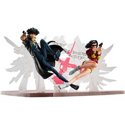 Manga & Anime: Spike Spiegel & Faye Valentine 1st GIG Statues 1/8 20 cm