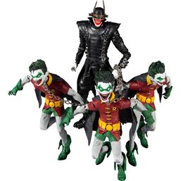 Batman Who Laughs with the Robins of Earth Action Figure Collector 18 cm