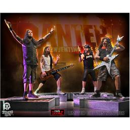 PanteraPantera Rock Iconz Statue 4-Pack Reinventing the Steel Limited Edition 22-24 cm