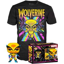 X-Men: Wolverine (Blacklight) POP! & Tee Box