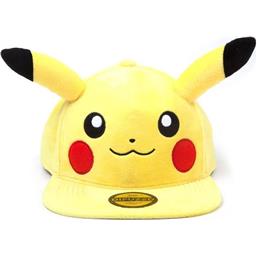 Embarrassed Pikachu Plys Snapback Cap