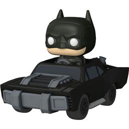 Batman in Batmobile POP! Rides Super Deluxe Vinyl Figur 15 cm (#282)