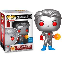 Captain Atom Exclusive POP! Heroes Vinyl Figur (#333)