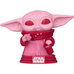 Star WarsGrogu POP! Valentines Vinyl Figur (#493)