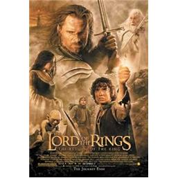 Lord Of The Rings: The Return Of The King - Officiel plakat
