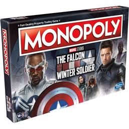 Monopoly The Falcon and the Winter Soldier Brætspil *English Version*
