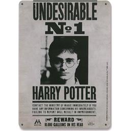 Harry Potter: Undesirable No. 1 Tin Skilt 15 x 21 cm