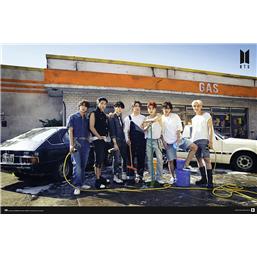 BTS: BTS Gas Station Plakat