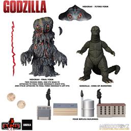 GodzillaGodzilla vs. Hedorah 5 Points XL Action Figures Deluxe Box Set