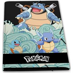 PokémonSquirtle Evolution A4 Folder