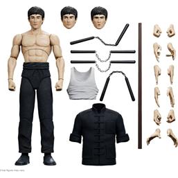 Bruce LeeBruce The Warrior Ultimates Action Figure 18 cm