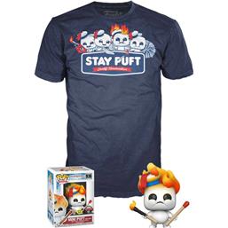 Stay Puft On Fire POP! & Tee Box