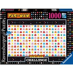 Namco: Pac-Man Challenge Puslespil (1000 brikker)