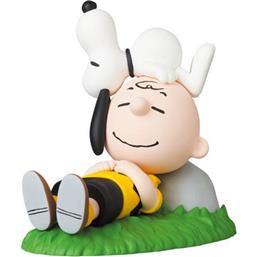 Radiserne: Napping Charlie Brown & Snoopy UDF Series 13 Mini Figure 10 cm