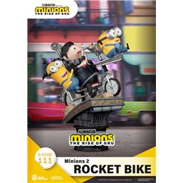 Diverse: Rocket Bike Minions D-Stage Diorama 15 cm