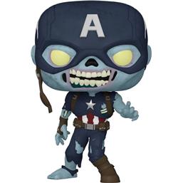 Zombie Captain America POP! Animation Vinyl Figur (#948)