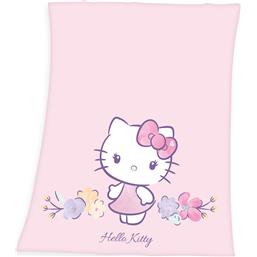 Hello Kitty: Hello Kitty Fleece Tæppe 130 x 160 cm