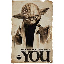 Yoda - May The Force Be With You plakat