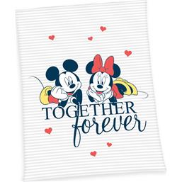 Minnie Mouse: Together Forever Fleece Tæppe 150 x 200 cm