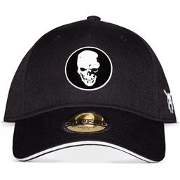 Manga & Anime: Skull Graphic Rubber Patch Curved Bill Cap