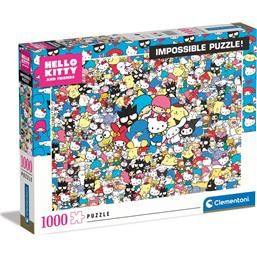 Hello Kitty And Friends Impossible Puslespil 1000 Brikker