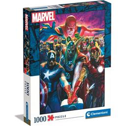 Marvel: Marvel Hereos Unite Puslespil 1000 Brikker