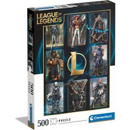 League Of LegendsLeague of Legends Characters Puslespil 500 Brikker