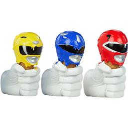 Power Rangers: Red, Yellow and Blue Power Rangers Scoops Set Designer Series Buster 17 cm