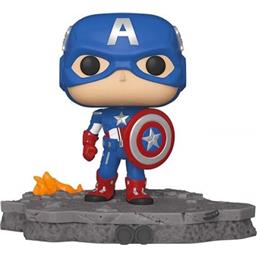Captain America Marvel Avengers Assemble Deluxe POP Vinyl Figur (#589)