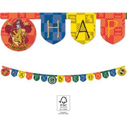 Hogwarts Happy Birthday Banner 2.3m