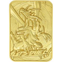 Red Eyes B. Dragon Replica Card (gold plated)