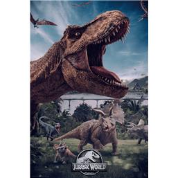 Jurassic Park & WorldT-Rex Plakat